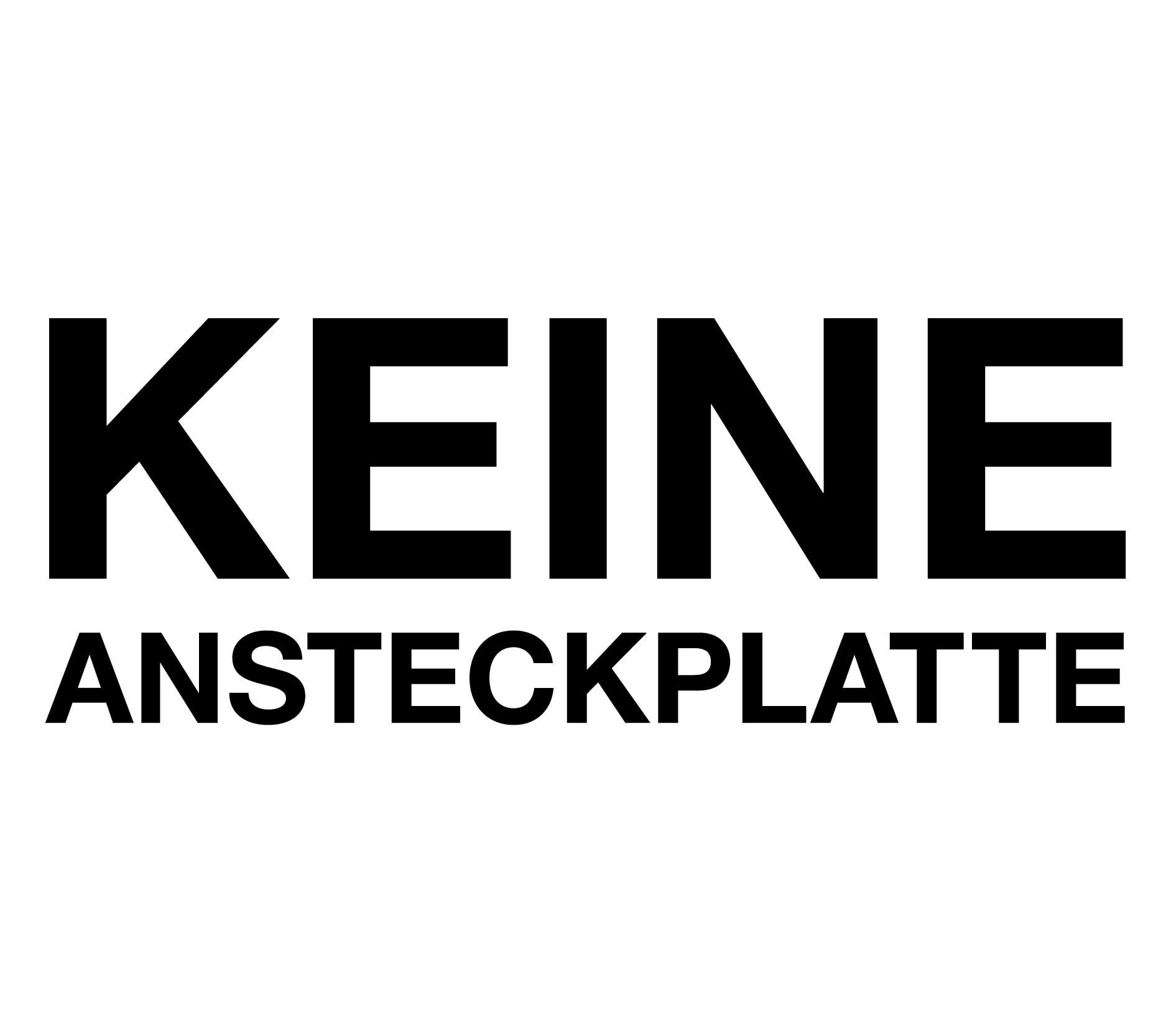 keine Ansteckplatte