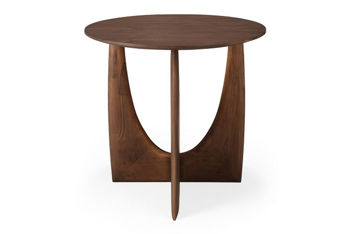 Beistelltisch Geometric Teak natur