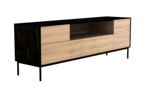 TV Board Blackbird Eiche massiv B 180 cm