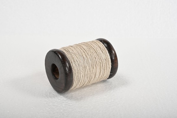 Jute-Lurex Band Ribbons 20m natur