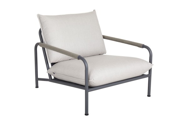 Outdoor-Loungesessel Lerberget grau