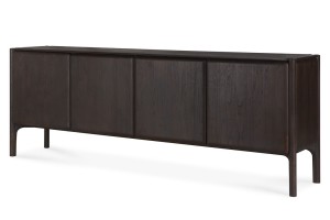 Sideboard PI Teak braun B 230 cm