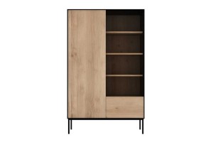 Schrank Blackbird Eiche massiv H 178 cm