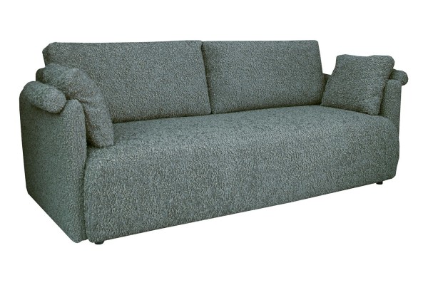 Schlafsofa Maddy Stoff hellblau