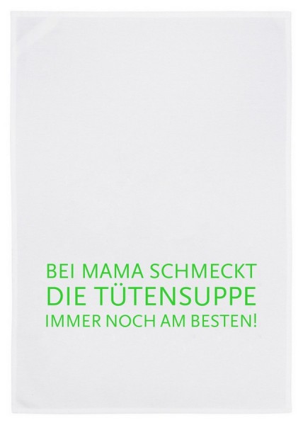 Geschirrtuch Bei Mama schmeckt