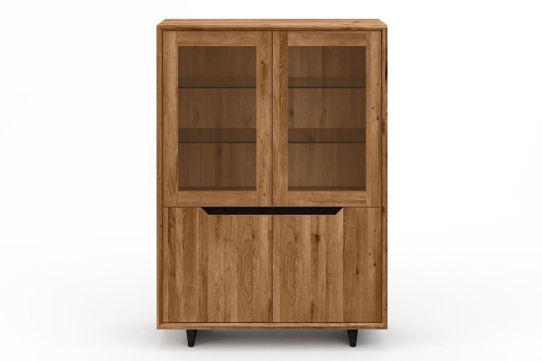 Vitrinenschrank EXTREME Eiche H 170 cm