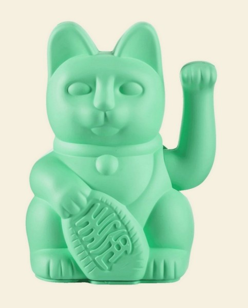 Winkekatze Lucky Catmatt mint