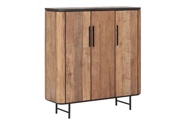 Schrank Soho Teak natur B 120 cm