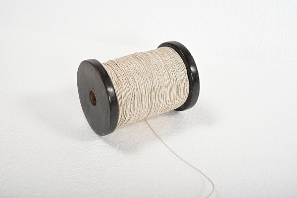 Jute-Lurex Band Ribbons 200m natur