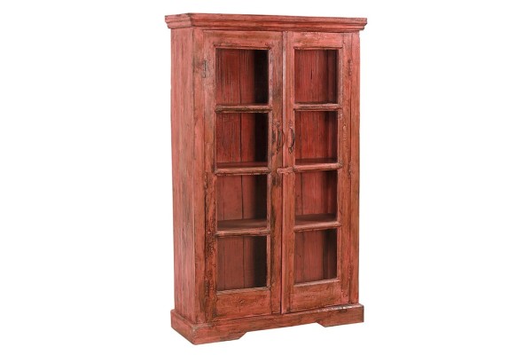 Vitrine Vintage rot