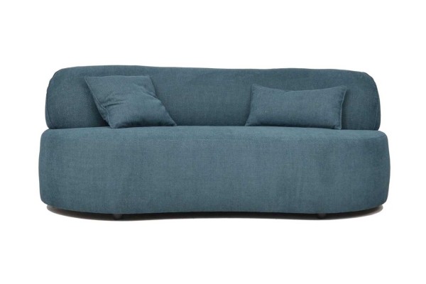 Sofa Alexa 2 Sitzer Stoff petrol