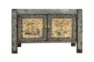 Sideboard Shanxi grau flower 130cm