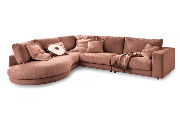 Ecksofa Downtown Stoff