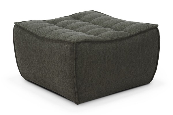 Sofaelement N701 Fußhocker eckig