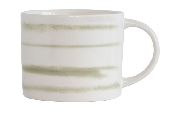 Tasse Tazza grün D 10,5 cm