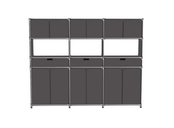 Highboard System 180 graphit 219x169 cm