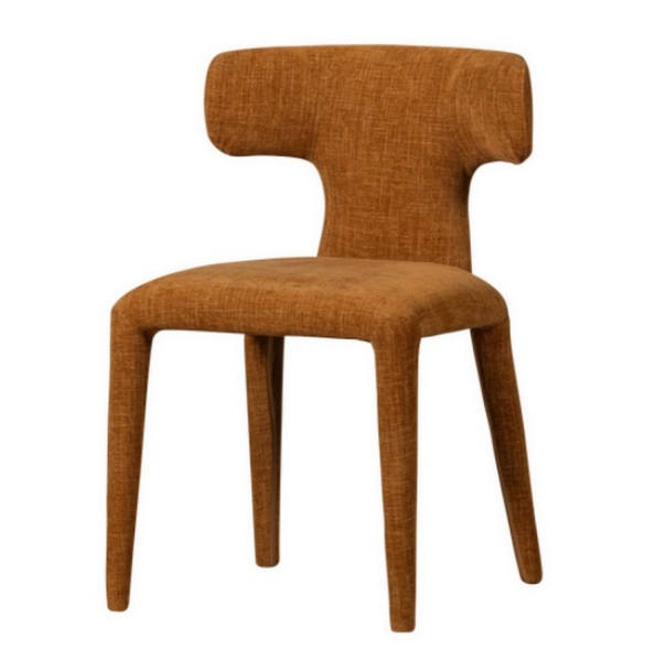 Designerstuhl Kermit Stoff cinnamon