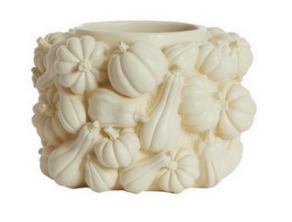 Dekovase Pumpkin creme H 18 cm