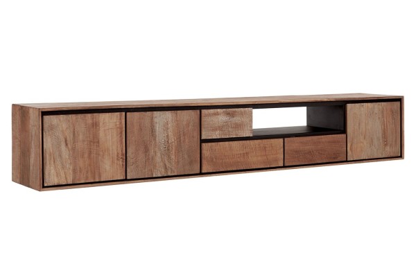 TV-Regal Metropole Teak natur B 235 cm