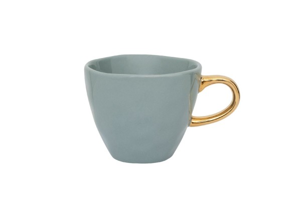 Kaffeetasse Porzellan hellblau