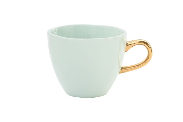 Kaffeetasse Porzellan mint