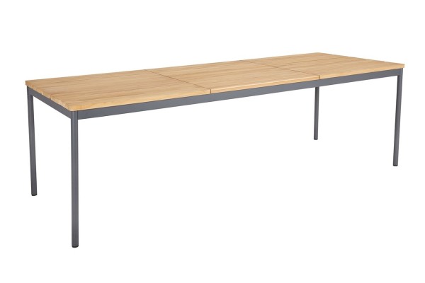 Esstisch Nox Teak grau 238cm