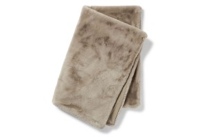 Decke Fluffy taupe 120 x 180 cm