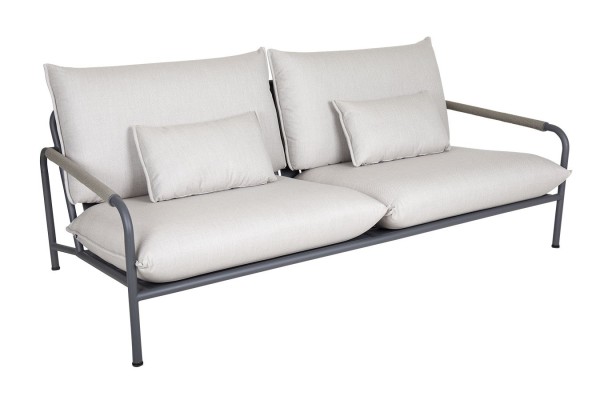 Gartensofa Lerberget 2,5-Sitzer grau