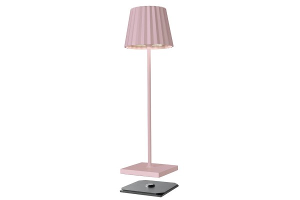 LED Tischleuchte Troy rosa